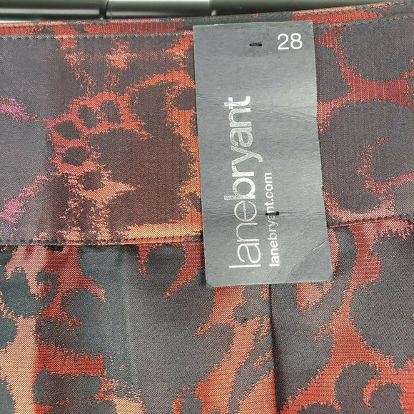 Lane Bryant Skirt Floral Ombre Size 28 Plus Size - Picture 5 of 7